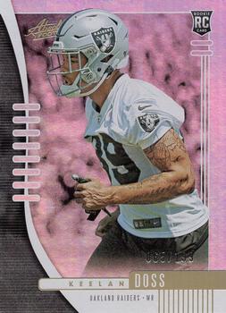 Keelan Doss Oakland Raiders 2019 Panini Absolute Football Rookie #199