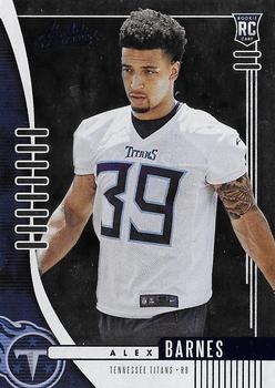 Alex Barnes Tennessee Titans 2019 Panini Absolute Football Rookie #193