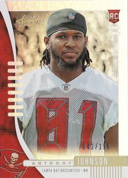 Anthony Johnson Tampa Bay Buccaneers 2019 Panini Absolute Football Rookie #191
