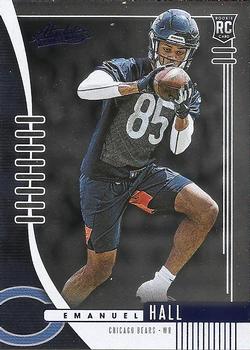 Emanuel Hall Chicago Bears 2019 Panini Absolute Football Rookie #148