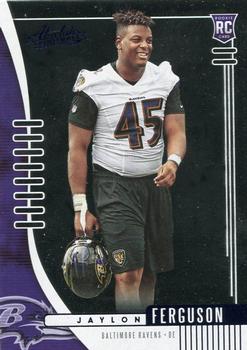 Jaylon Ferguson Baltimore Ravens 2019 Panini Absolute Football Rookie #142