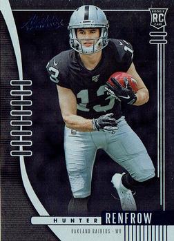 Hunter Renfrow Oakland Raiders 2019 Panini Absolute Football Rookie #120