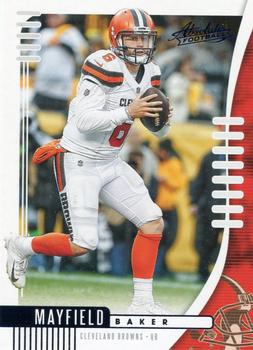 Baker Mayfield Cleveland Browns 2019 Panini Absolute Football #19