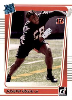 Joseph Ossai Cincinnati Bengals 2021 Donruss Football Rookie #327