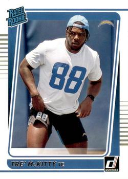 Tre' McKitty Los Angeles Chargers 2021 Donruss Football Rookie #304