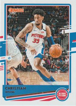 Christian Wood Detroit Pistons 2020/21 Donruss Basketball #5