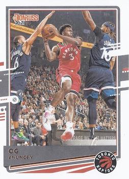 OG Anunoby Toronto Raptors 2020/21 Donruss Basketball #51