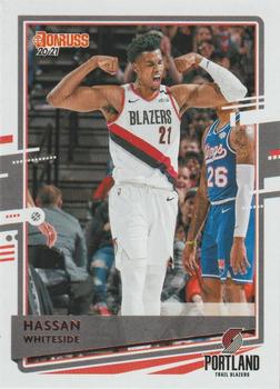 Hassan Whiteside Portland Trail Blazers 2020/21 Donruss Basketball #66