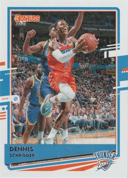 Dennis Schroder Oklahoma City Thunder 2020/21 Donruss Basketball #83