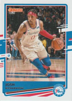 Josh Richardson Philadelphia 76ers 2020/21 Donruss Basketball #100