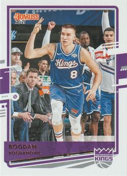Bogdan Bogdanovic Sacramento Kings 2020/21 Donruss Basketball #123