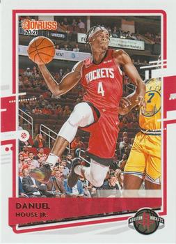 Danuel House Jr. Houston Rockets 2020/21 Donruss Basketball #124