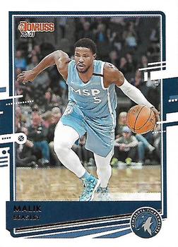 Malik Beasley Minnesota Timberwolves 2020/21 Donruss Basketball #126