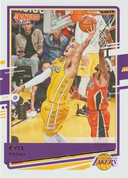 Kyle Kuzma Los Angeles Lakers 2020/21 Donruss Basketball #132