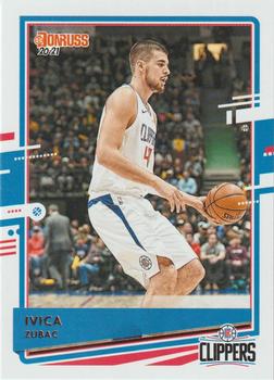 Ivica Zubac Los Angeles Clippers 2020/21 Donruss Basketball #133