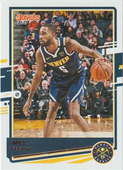 Will Barton Denver Nuggets 2020/21 Donruss Basketball #136