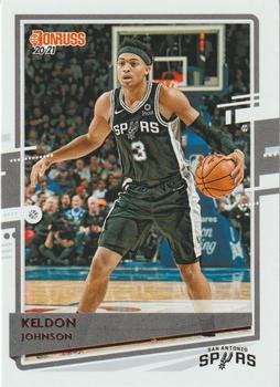 Keldon Johnson San Antonio Spurs 2020/21 Donruss Basketball #152