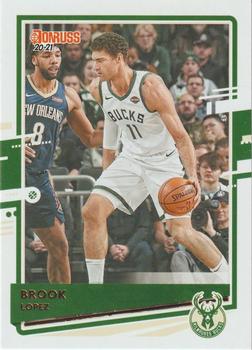 Brook Lopez Milwaukee Bucks 2020/21 Donruss Basketball #157
