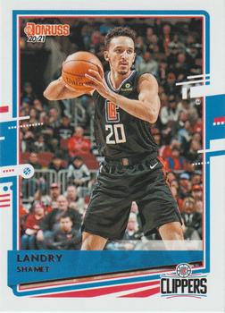 Landry Shamet Los Angeles Clippers 2020/21 Donruss Basketball #165