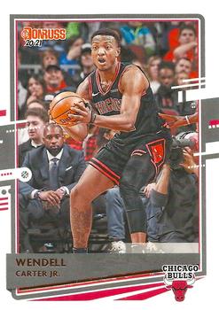 Wendell Carter Jr. Chicago Bulls 2020/21 Donruss Basketball #183