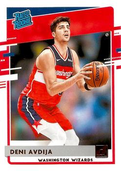 Deni Avdija Washington Wizards 2020/21 Donruss Basketball Rated Rookie #205