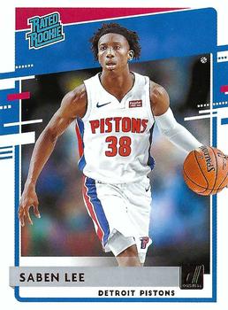 Saben Lee Detroit Pistons 2020/21 Donruss Basketball Rated Rookie #221