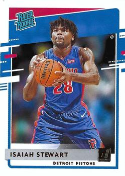 Isaiah Stewart Detroit Pistons 2020/21 Donruss Basketball Rated Rookie #233