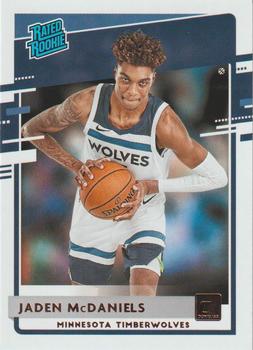 Jaden McDaniels Minnesota Timberwolves 2020/21 Donruss Basketball Rated Rookie #239