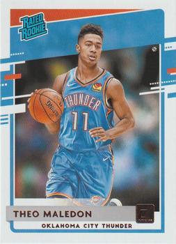 Theo Maledon Oklahoma City Thunder 2020/21 Donruss Basketball Rated Rookie #242