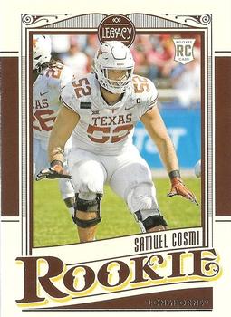 Samuel Cosmi Texas Longhorns 2021 Panini Legacy Football NFL Rookies #189