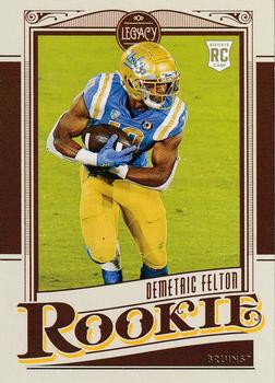 Demetric Felton UCLA Bruins 2021 Panini Legacy Football NFL Rookies #195