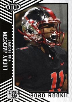 Lucky Jackson Western Kentucky 2020 Sage Hit Premier Draft NFL #51