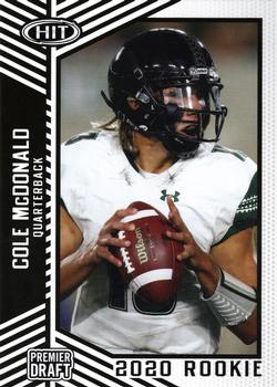 Cole Mcdonald Hawaii 2020 Sage Hit Premier Draft NFL #83