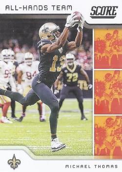 Michael Thomas New Orleans Saints 2020 Panini Score NFL All Hands Team #1