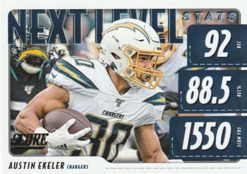 Austin Ekeler Los Angeles Chargers 2020 Panini Score NFL Next Level Stats #7