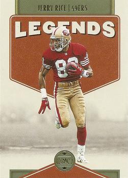 Jerry Rice San Francisco 49ers 2022 Panini Legacy Football NFL Legends #104