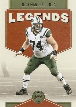 Nick Mangold New York Jets 2022 Panini Legacy Football NFL Legends #139