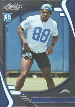 Tre' McKitty Los Angeles Chargers 2021 Panini Absolute Football Rookies #182