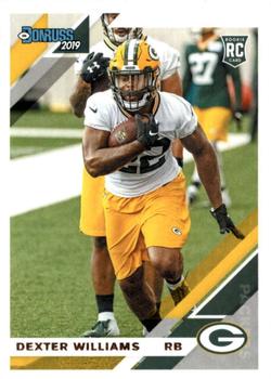 Dexter Williams Green Bay Packers RC 2019 Donruss NFL #296