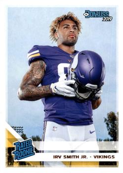 Irv Smith Jr. Minnesota Vikings 2019 Donruss NFL Rated Rookie #324