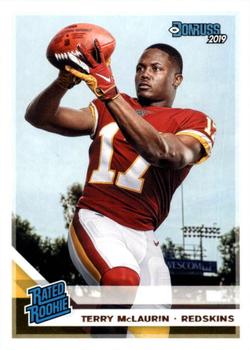 Terry McLaurin Washington Redskins 2019 Donruss NFL Rated Rookie #329