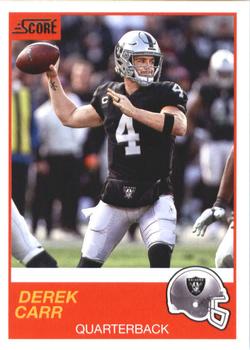 Derek Carr Oakland Raiders 2019 Panini Score NFL #32