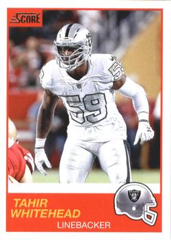 Tahir Whitehead Oakland Raiders 2019 Panini Score NFL #35