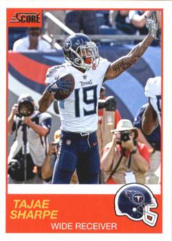 Tajae Sharpe Tennessee Titans 2019 Panini Score NFL #78