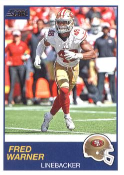 Fred Warner San Francisco 49ers 2019 Panini Score NFL #308