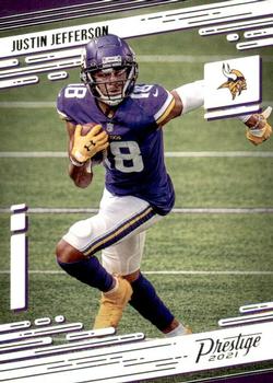 Justin Jefferson Minnesota Vikings 2021 Panini Prestige NFL #157