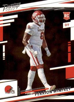 Perrion Winfrey Cleveland Browns 2022 Panini Prestige NFL Rookies #353