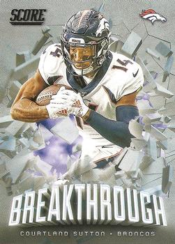 Courtland Sutton Denver Broncos 2020 Panini Score NFL Breakthrough #B-CS