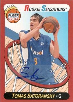Tomas Satoransky Czech Republic 2012/13 Fleer Retro Autographs #77 