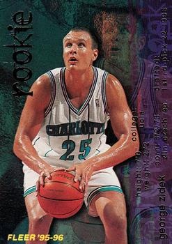 Jiri Zidek Charlotte Hornets 1995/96 Fleer #319